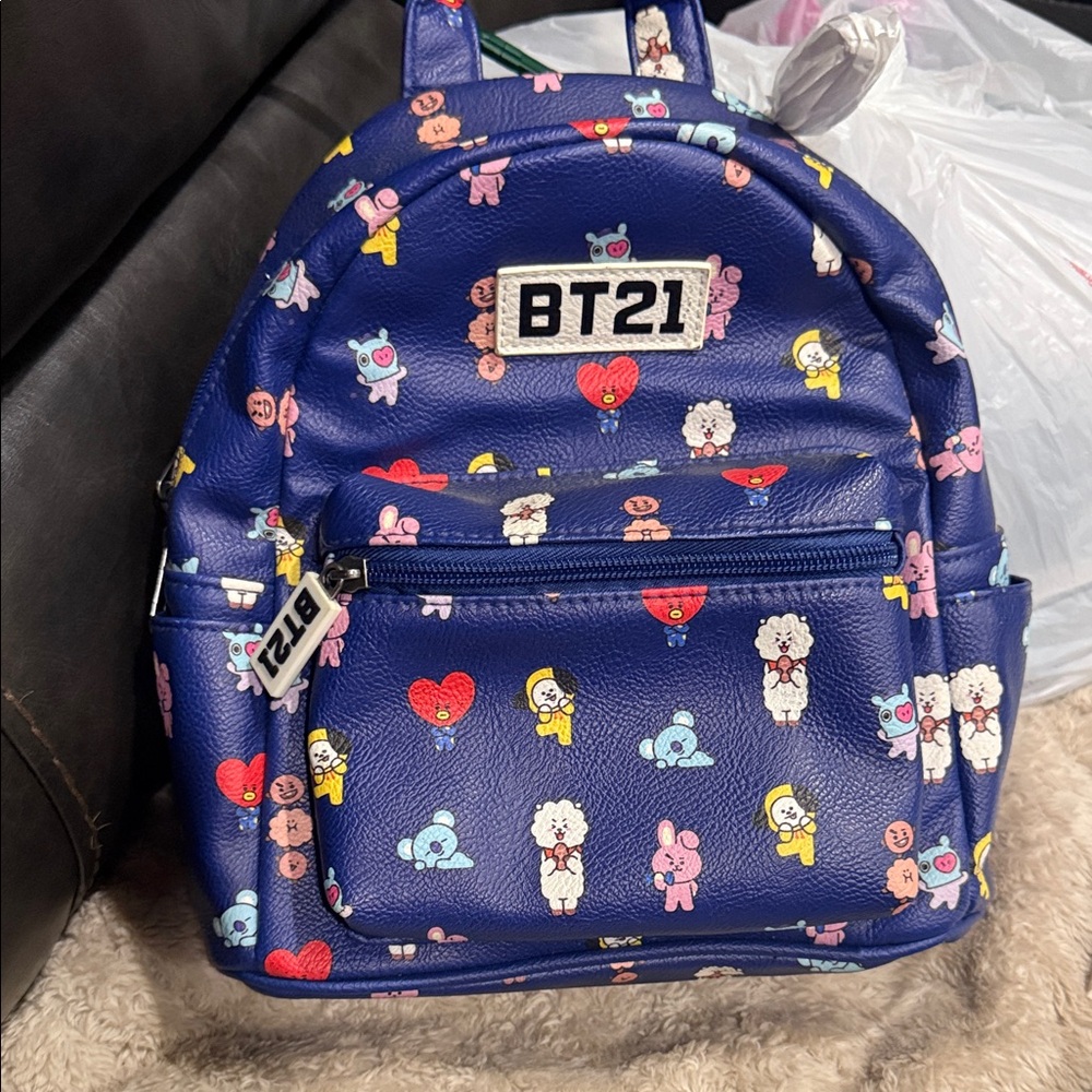 Kids Character Backpack - Blue